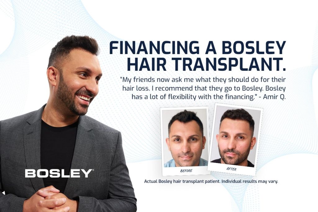 Bosley Financing Blog - Amir Quote about Flexible Financing v7