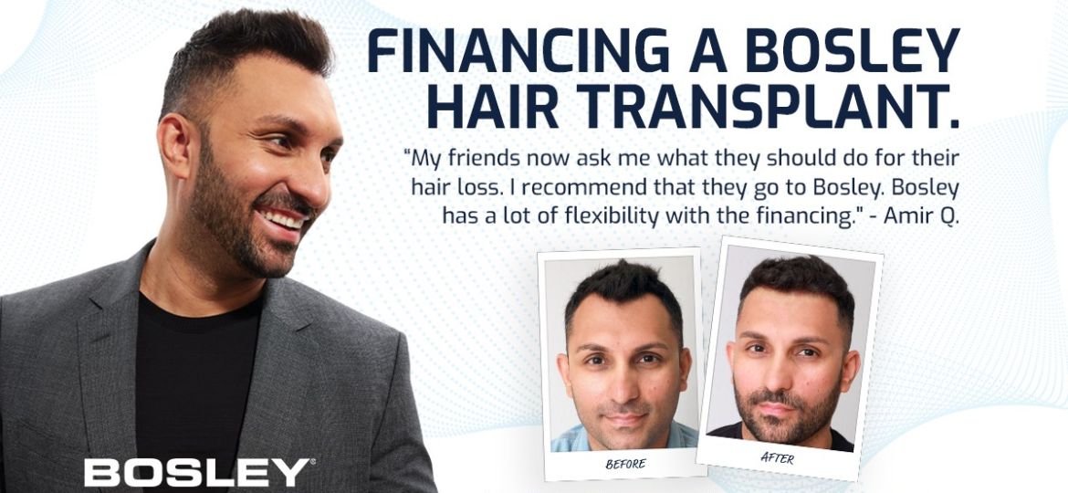 Bosley Financing Blog - Amir Quote about Flexible Financing v7