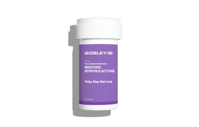 BosleyRx Minoxidil Spironolactone - Help Stop Hair Loss