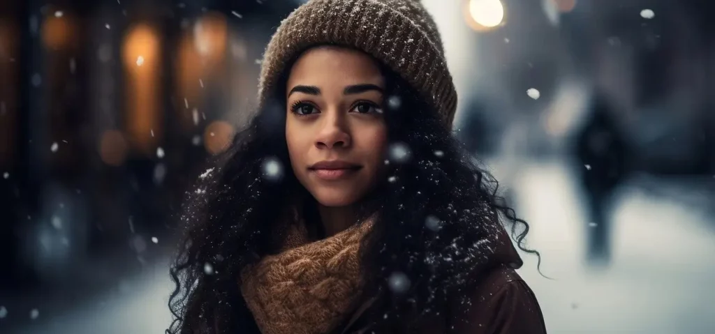 winter hair care routine