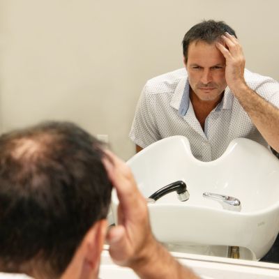 Man with Thinning Hair