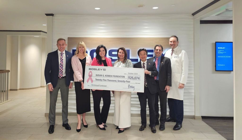 Bosley leadership team and Susan G. Komen leadership