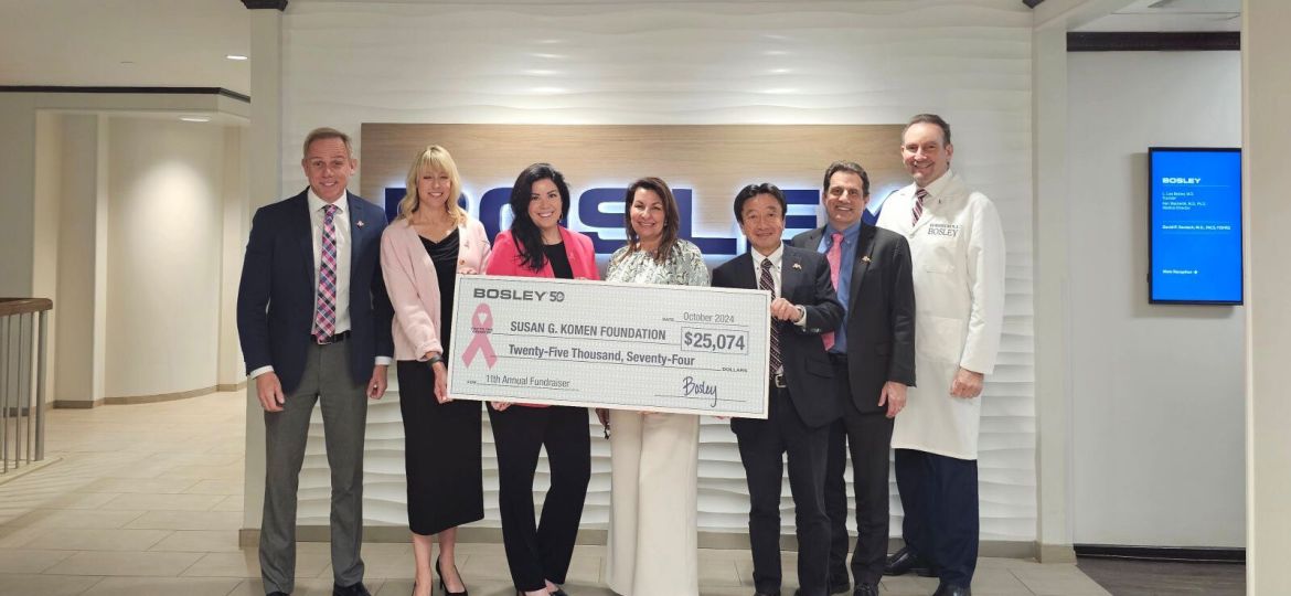 Bosley leadership team and Susan G. Komen leadership