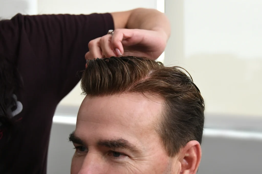 How to Install a Toupee or Hair System