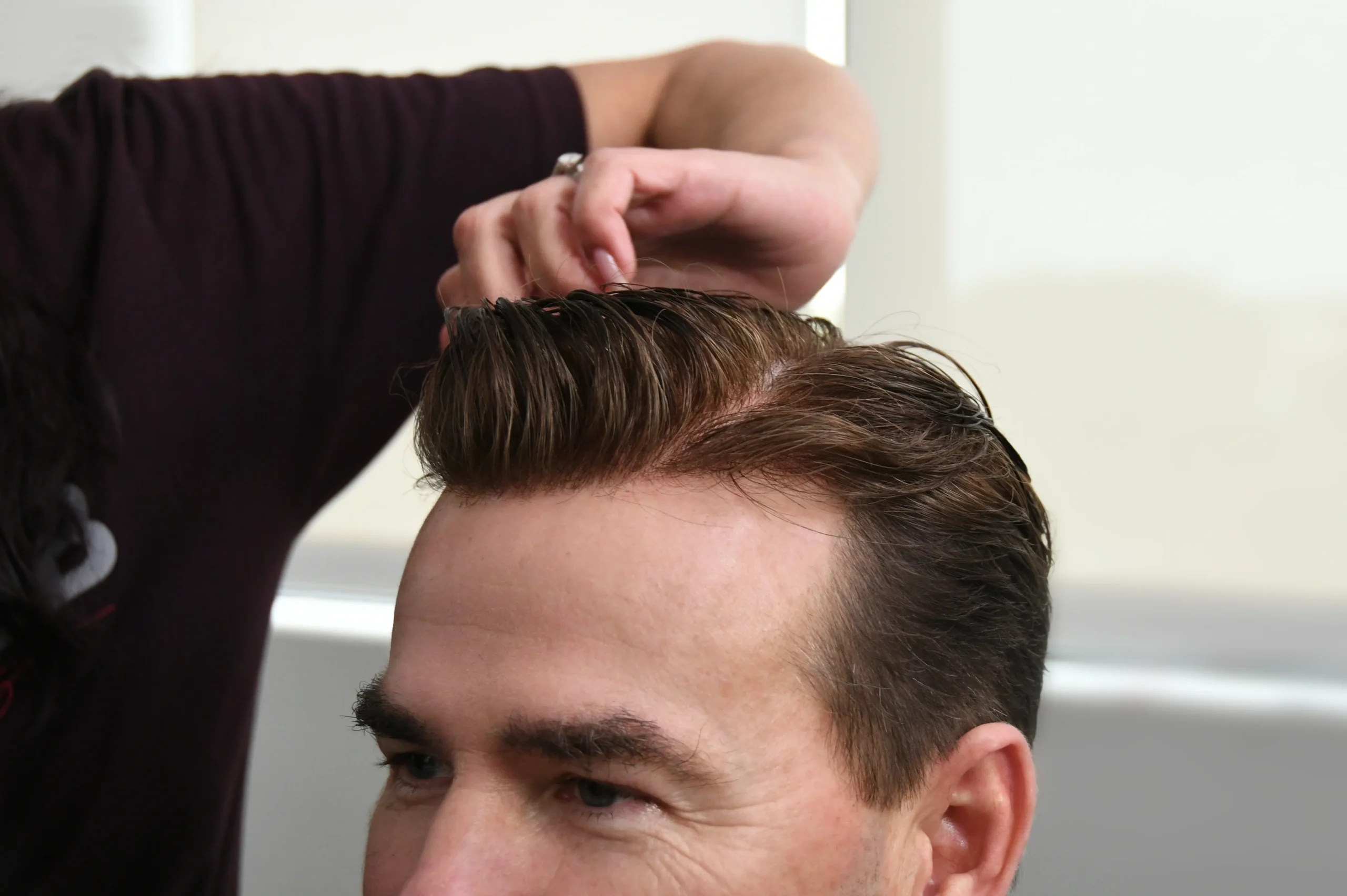 How to Install a Toupee or Hair System