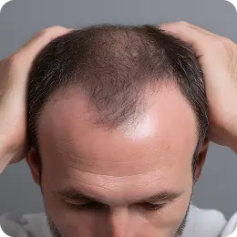 Men Experiencing Thinning Hair