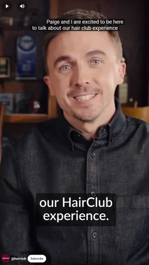 Frankie and Paige talks about their HairClub experience